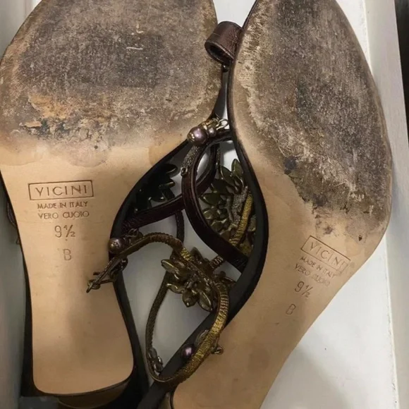 Sold Vintage Giuseppe Zanotti Sandals 39.5 - Picture 3 of 3